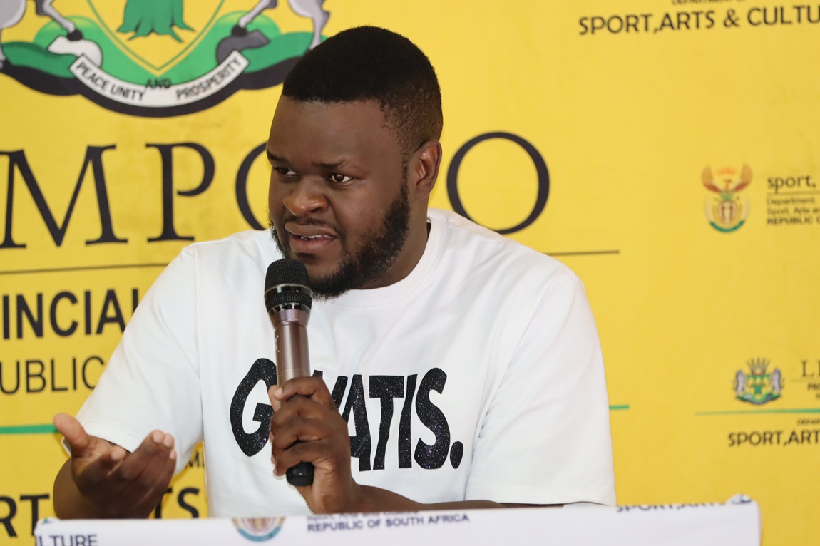 Department of Sport , Arts and Culture Limpopo: Youth Empowerment Session hosted at Bolivia Lodge, Polokwane  